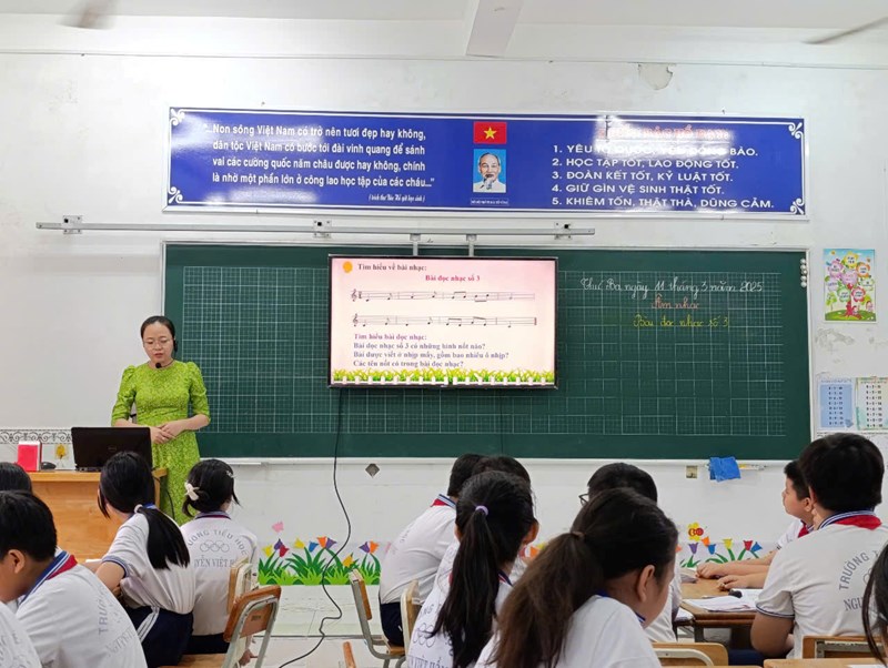 Thao giảng Âm nhạc Tháng 3/2025